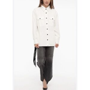 2nd Day ThinkTwice Denim Shirt Jacket US 4